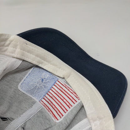 Local #47 Snapback Trucker Hat Blue One Size Embroidered Patriotic Unionwear