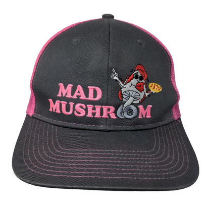 Port Authority Women's Snapback Mesh Back Hat Multicolor Mad Mushroom Logo