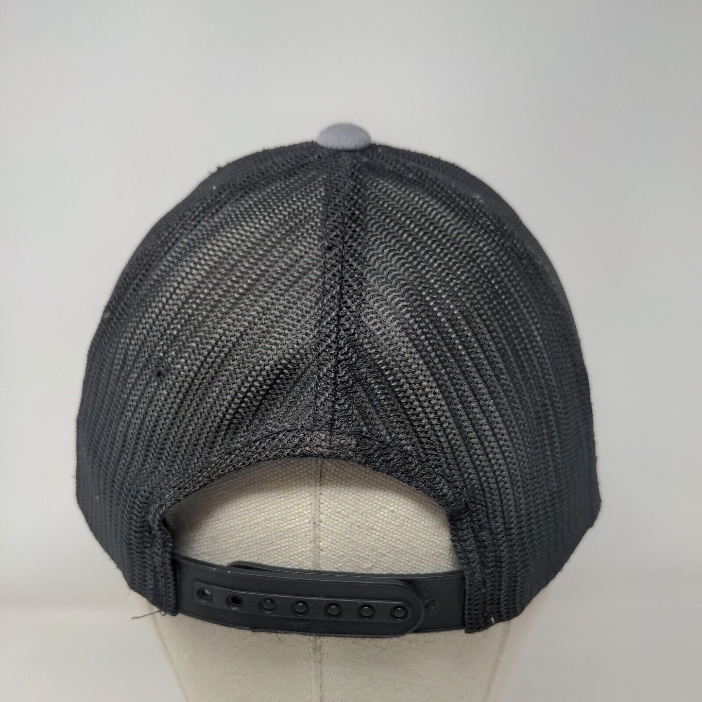 ILB Electric Snapback Mesh Back Trucker Hat Gray One Size Embroidered