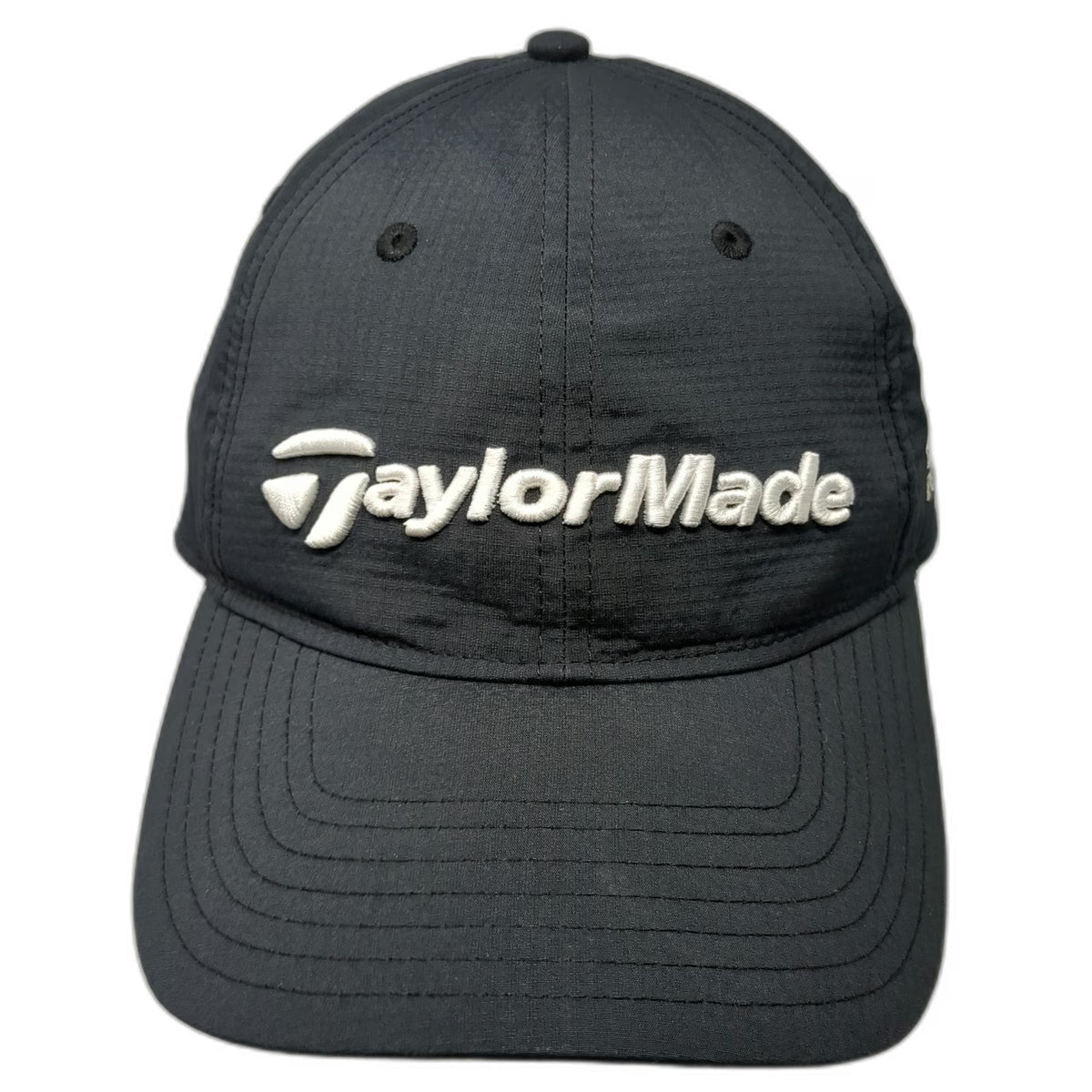 TaylorMade Baseball Cap Black One Size PGA West Golf Hat Strapback Performance