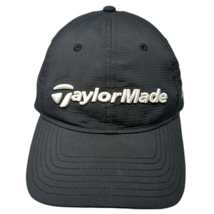 TaylorMade Baseball Cap Black One Size PGA West Golf Hat Strapback Performance