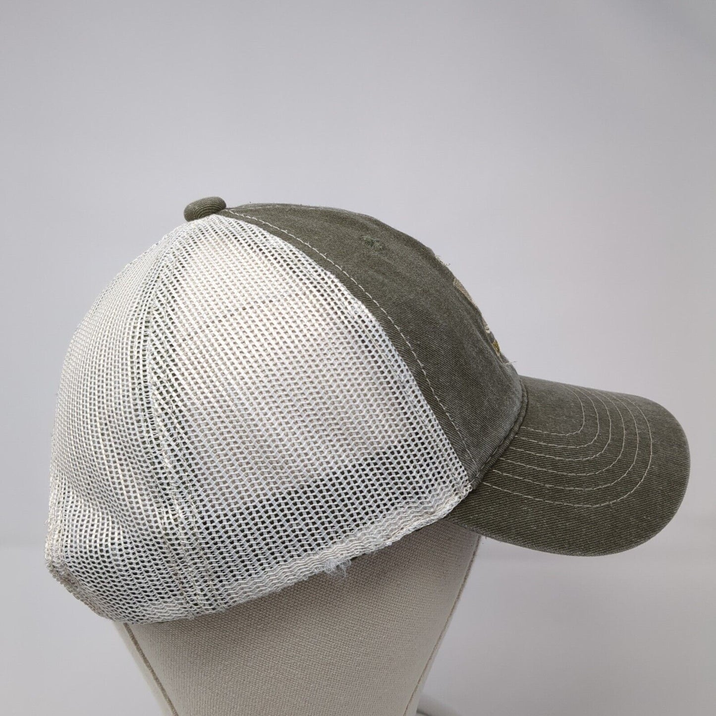 Hillcrest Country Club Snapback Trucker Hat Brown One Size Mesh Back