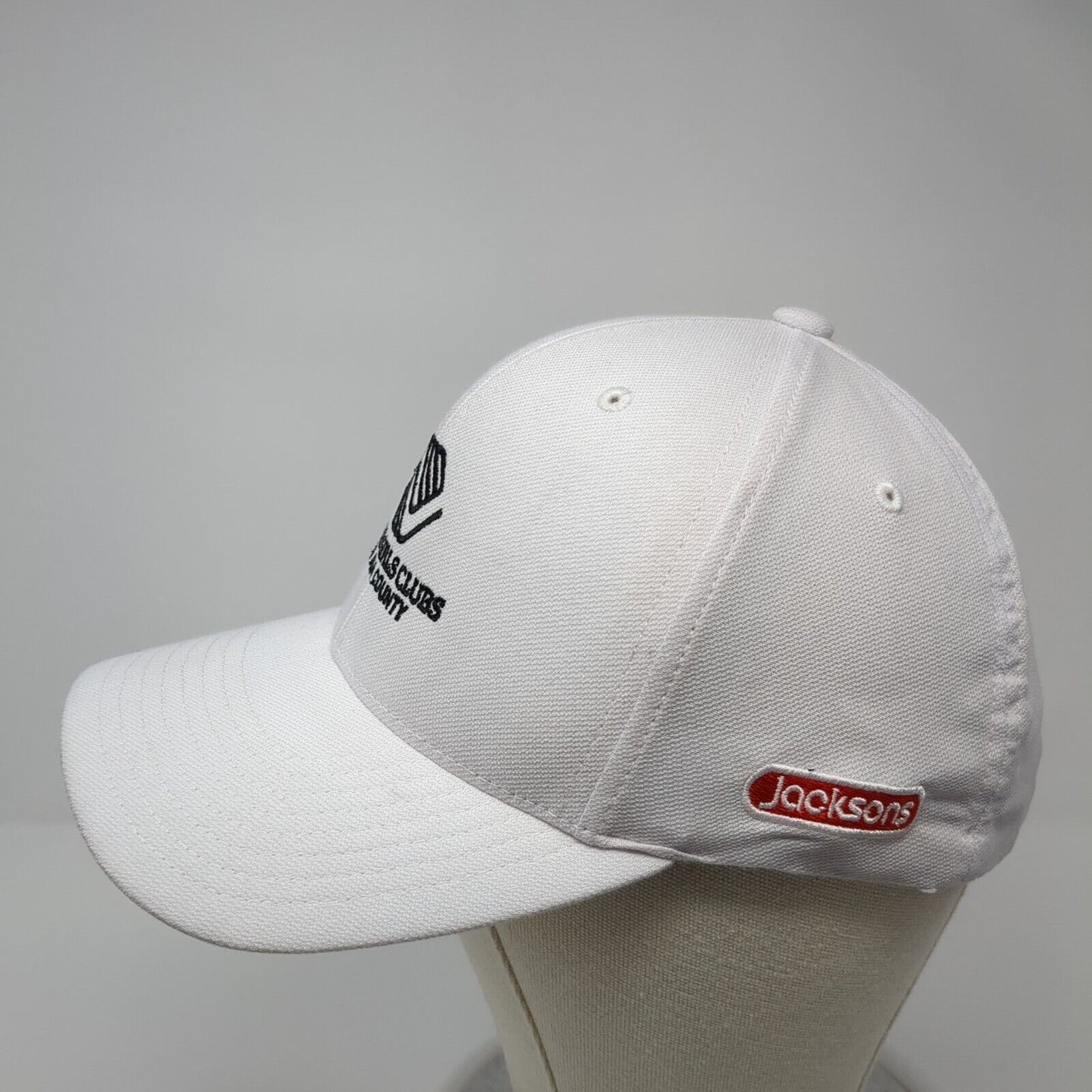 Boys & Girls Clubs Of Ada County Snapback Hat White One Size Flexfit 110