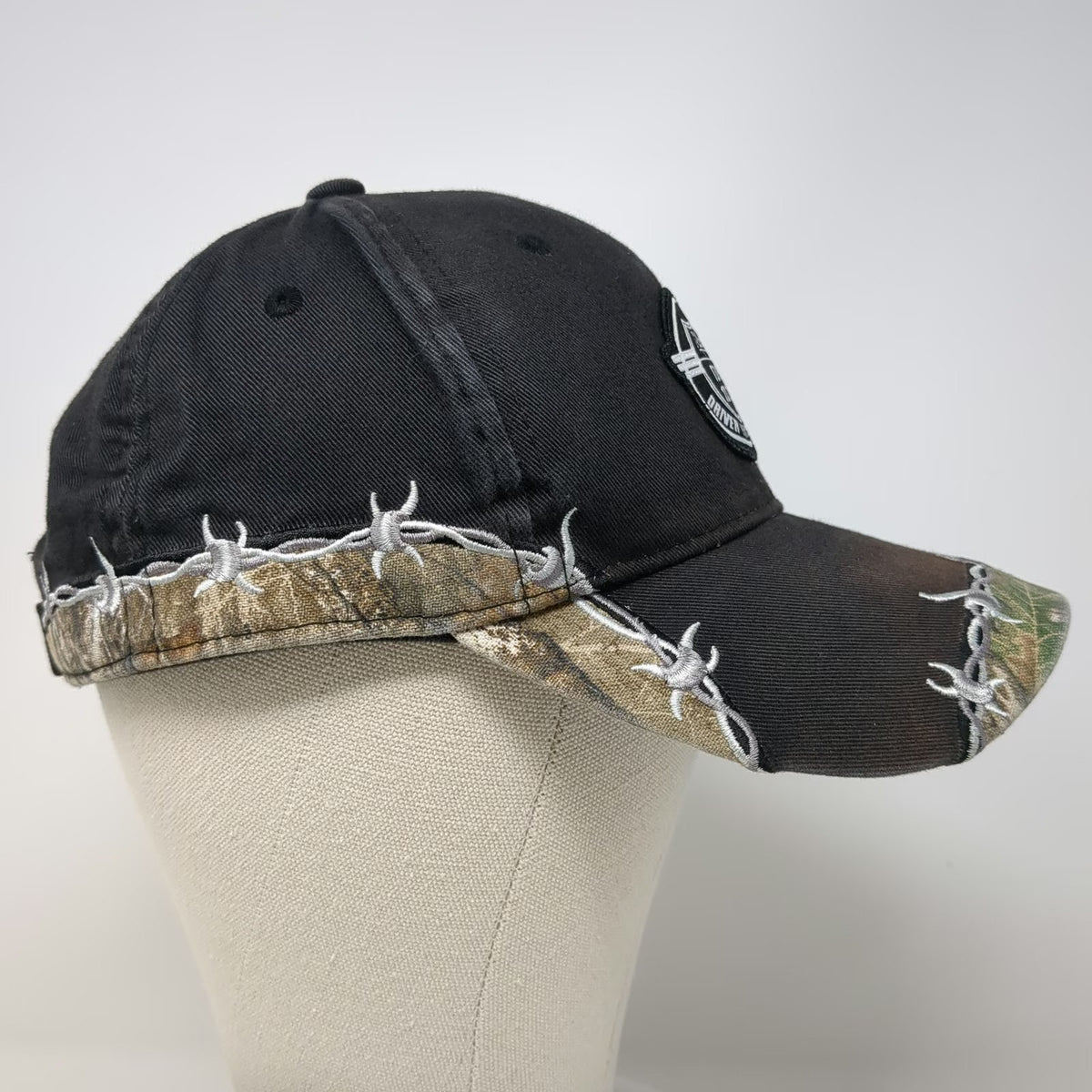 Outdoor Cap Melton Truck Lines Top 100 Baseball Cap Black Camo One Size Hat