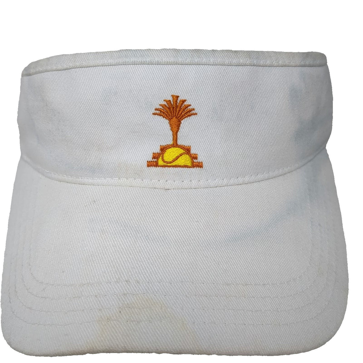 American Needle Visor White One Size Indian Wells Tennis Garden Strapback Hat