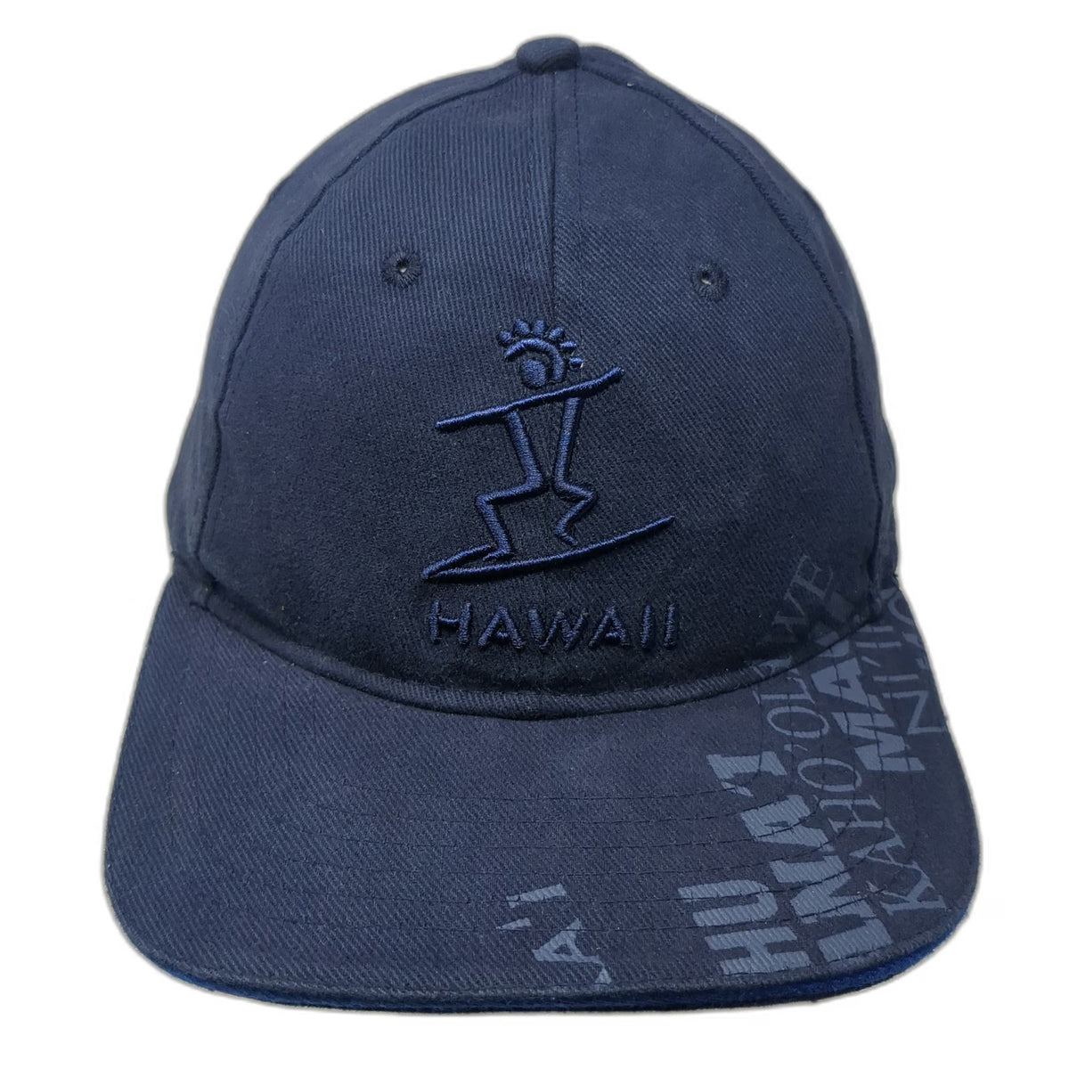 Surfware Hawaii Baseball Cap Blue One Size Maui Kauai Island Surfer Allover Hat