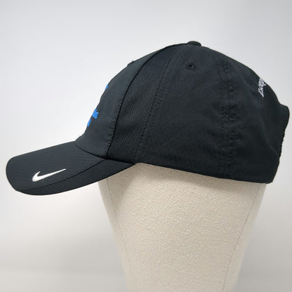 Nike Baseball Cap Black One Size Dri-Fit White Plains Hospital Adjustable Hat