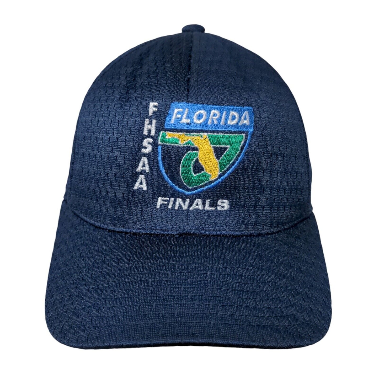 Florida FHSAA Finals Fitted Hat Blue One Size Mesh Flexfit Yupoong