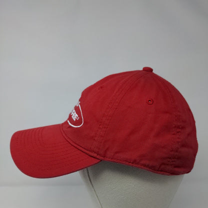 Team Realtree Slideback Hat Red OSFM Adjustable Embroidered 6 Panel