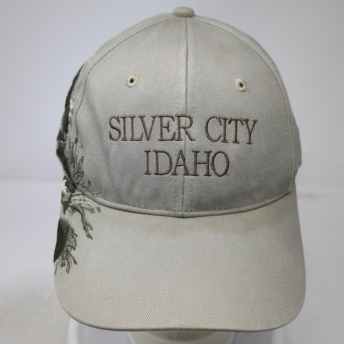 DRI DUCK Baseball Cap Beige One Size Wildlife Series Eagle Embroidery Idaho Hat