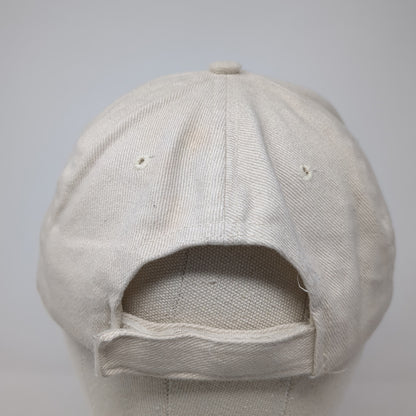 ESPN Game Plan Baseball Cap Beige One Size Adjustable Embroidered 6 Panel Seba