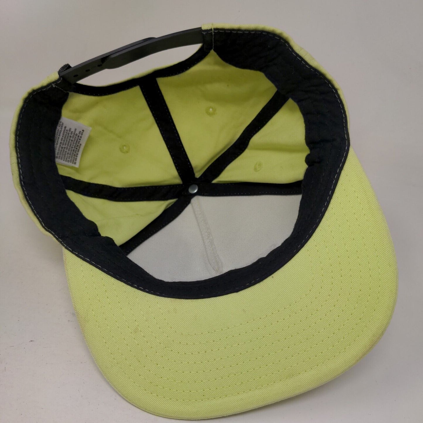 VANS Since 1966 Snapback Hat Green OSFA Adjustable Embroidered Vented Holes