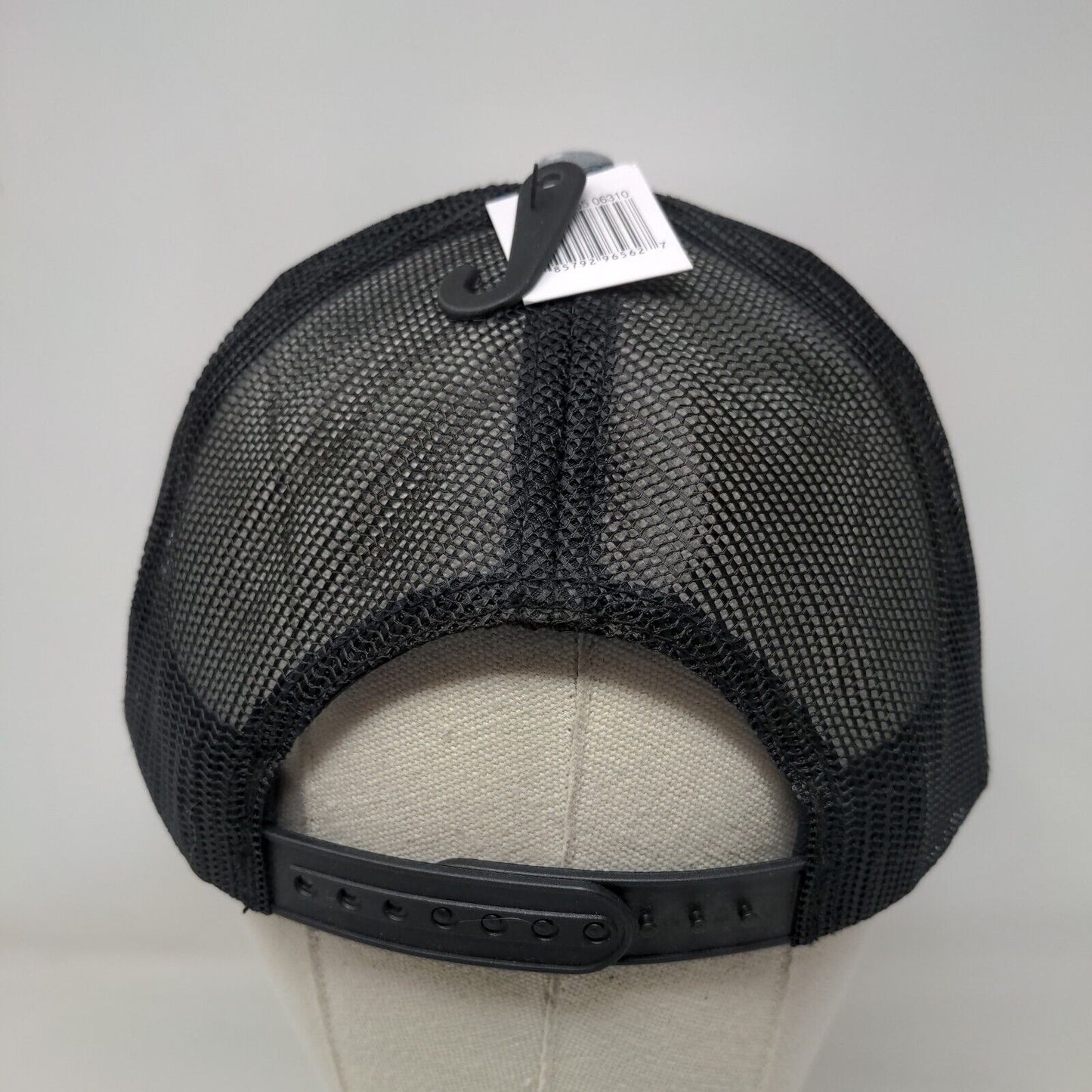 Scheels Meridian Snapback Trucker Hat Gray OSFM Adjustable Mesh Back W/Tags