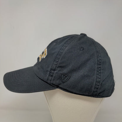 Top of the World Men's Slideback Hat Black Embroidered UCF Knights Logo Cotton