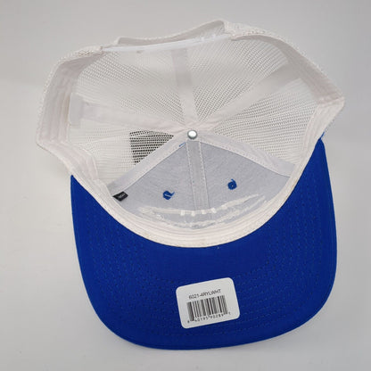 Cradlepoint + Airgain Snapback Trucker Hat Blue OS Adjustable Mesh W/Tags Decky