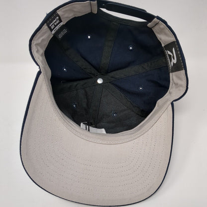 J Baseball Snapback Hat Blue M/L Adjustable Embroidered Pro212 Richardson
