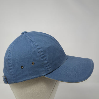 Dockers Slideback Hat Blue One Size Adjustable Embroidered 6 Panel