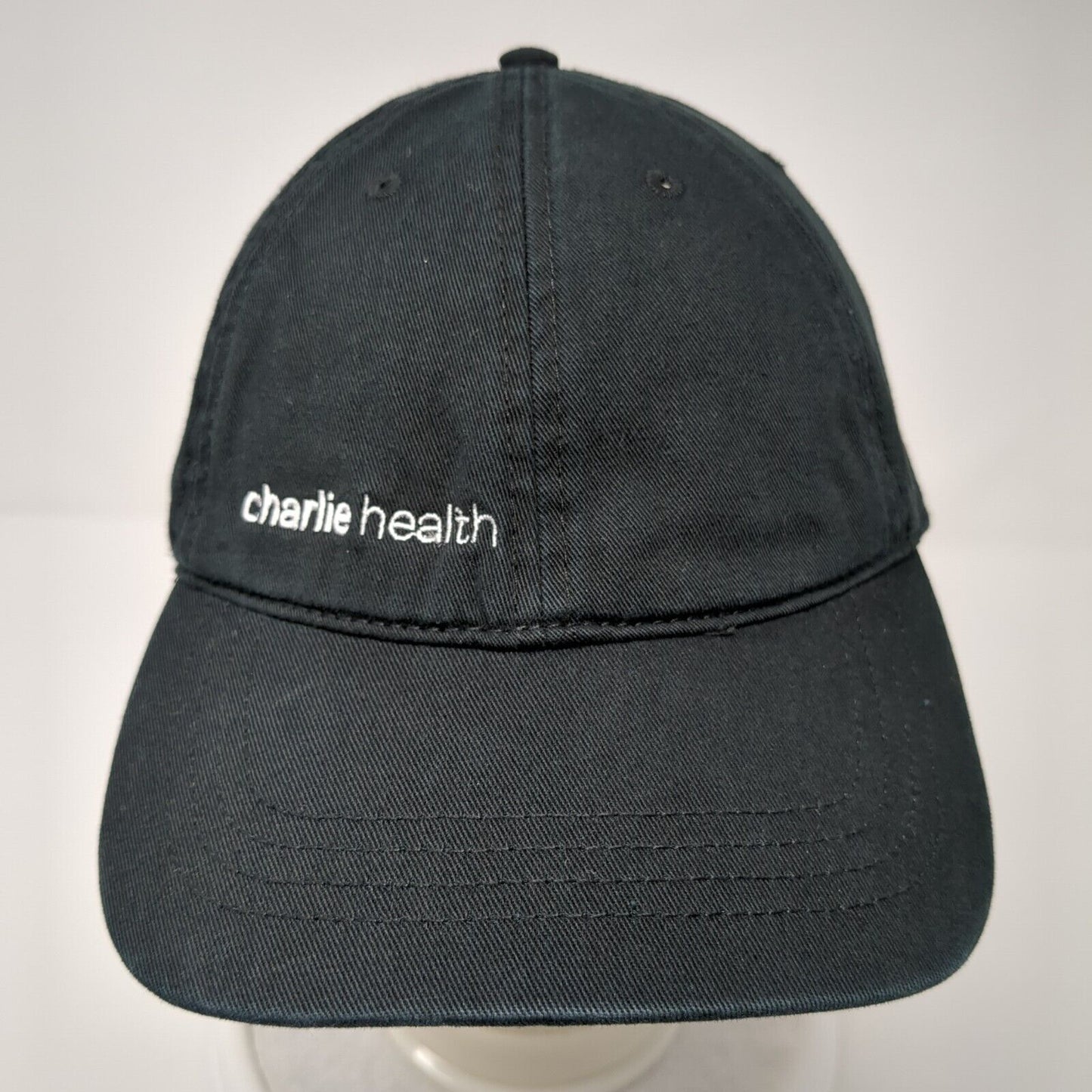 Charlie Health Slideback Hat Black One Size Adjustable Cap America