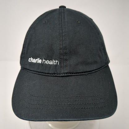 Charlie Health Slideback Hat Black One Size Adjustable Cap America