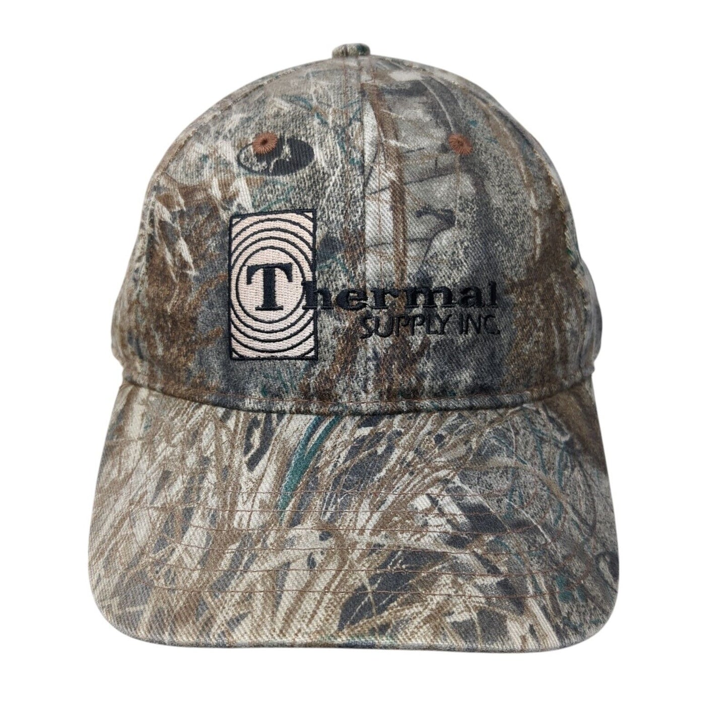 Thermal Supply Inc. Strapback Hat Camo One Size Hunting Mossy Oak