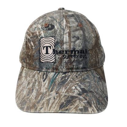 Thermal Supply Inc. Strapback Hat Camo One Size Hunting Mossy Oak