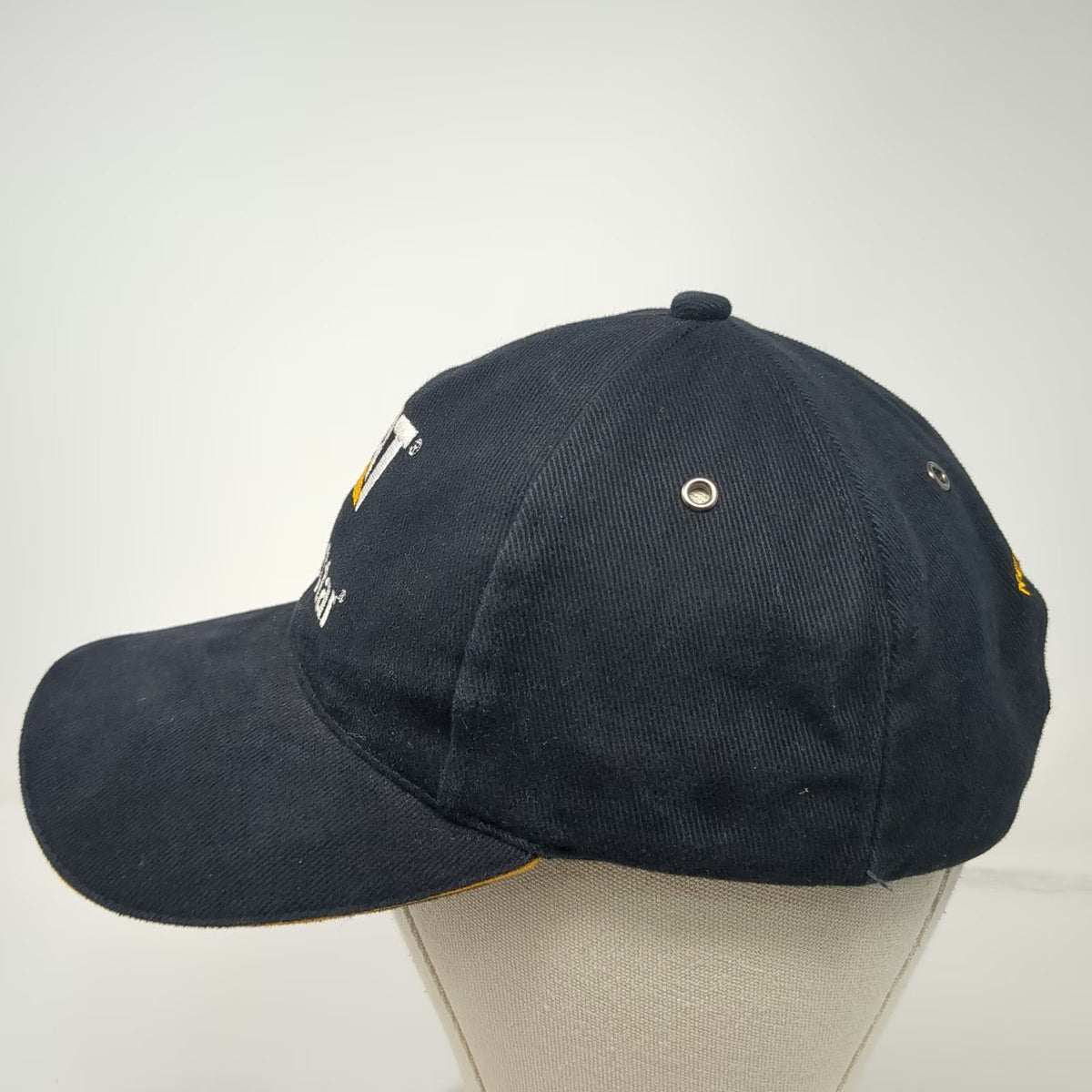 Caterpillar Baseball Cap Black One Size MineStar Newmont Nevada Slideback Hat