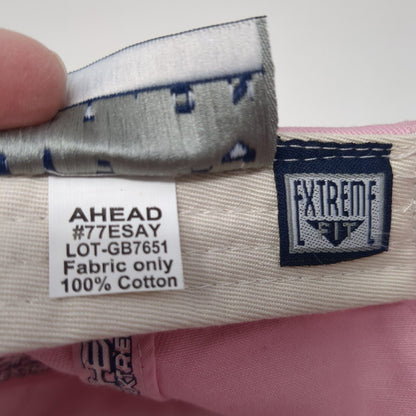Feb. 1, 2015 Eldorado XLIX Strapback Hat Pink OS Extreme Fit Distressed Ahead