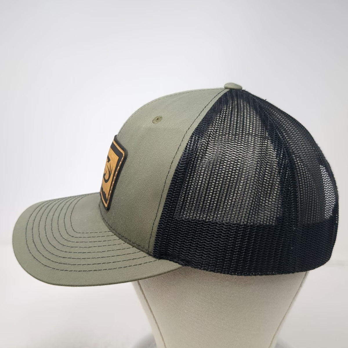 Richardson Trucker Hat Green One Size Oklahoma Antler Shed Mesh Snapback Hunting