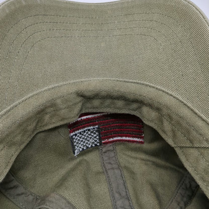Old Navy Baseball Cap Green M American Flag 2004 Strapback Cotton Hat