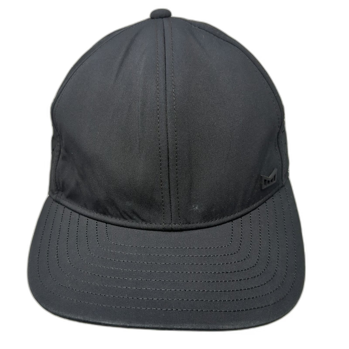 Melin Baseball Cap Black XL Perforated Graphic Lining Hydro Tech Stretch Hat