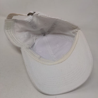 Butterfly Be The Change Slideback Hat White One Size Adjustable 6 Panel