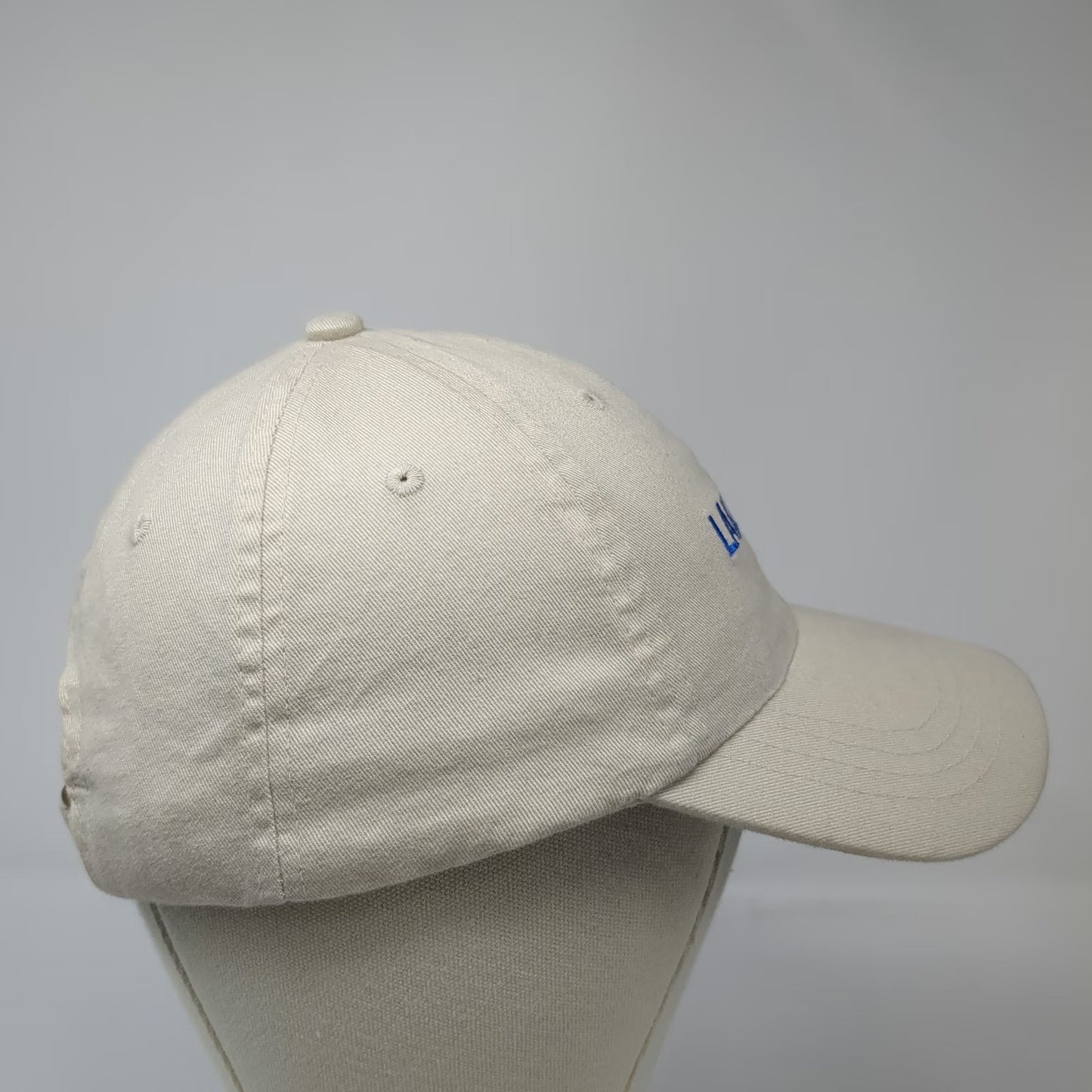 NH Lakes Association Lake Host Baseball Cap Beige One Size Adjustable Cotton Hat