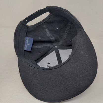Hands On Originals Christian Men's Snapback Hat Black Embroidered Believe