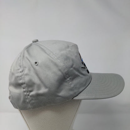 Magic Man Charters Petersburg Alaska Snapback Hat Gray OSFA Embroidered