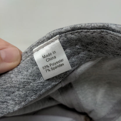 OTF Strapback Hat Gray One Size Adjustable Lightweight Breathable 6 Panel