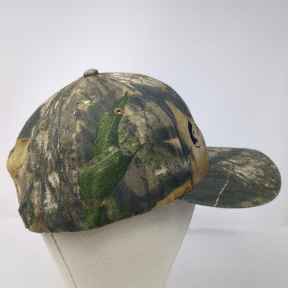 Kati Baseball Cap Green Brown Camo OSFM Consolidated Supply Co. Adjustable Hat