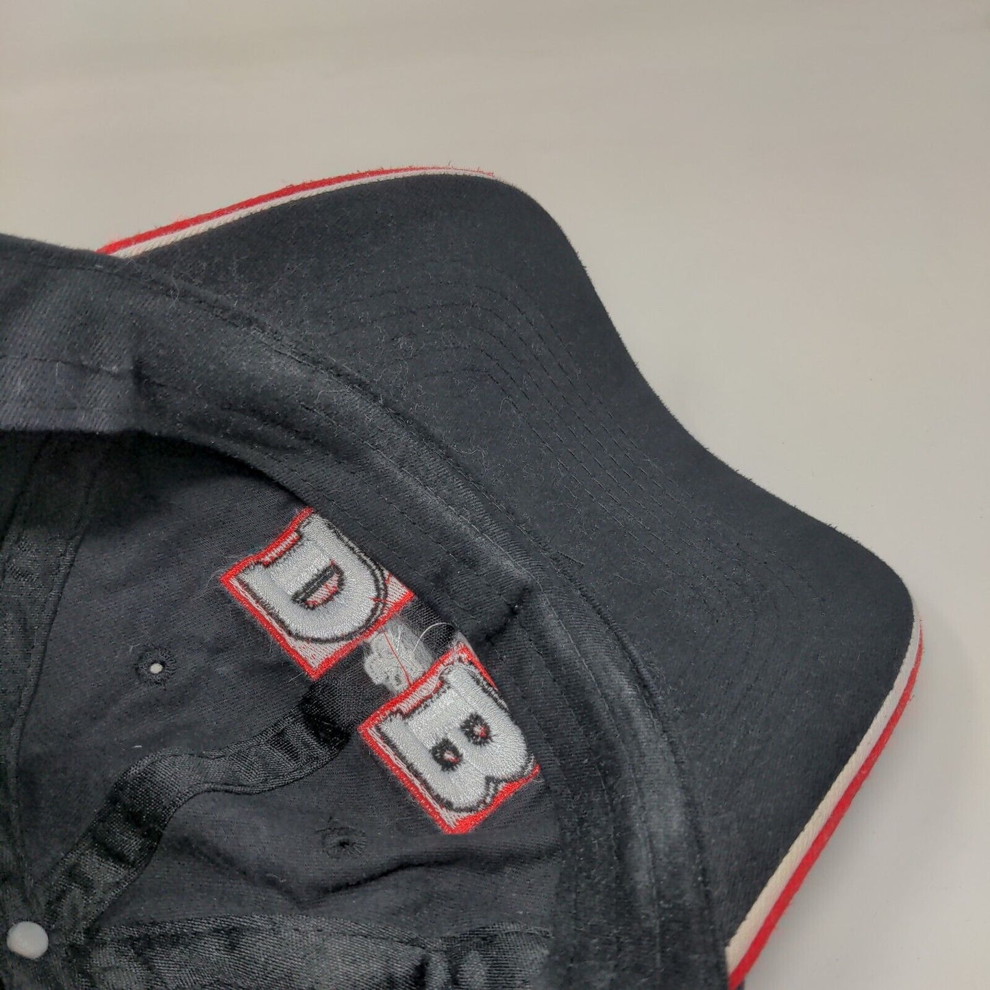 D&B Supply Slideback Hat Black OSFA Embroidered 6 Panel Buck's Bags