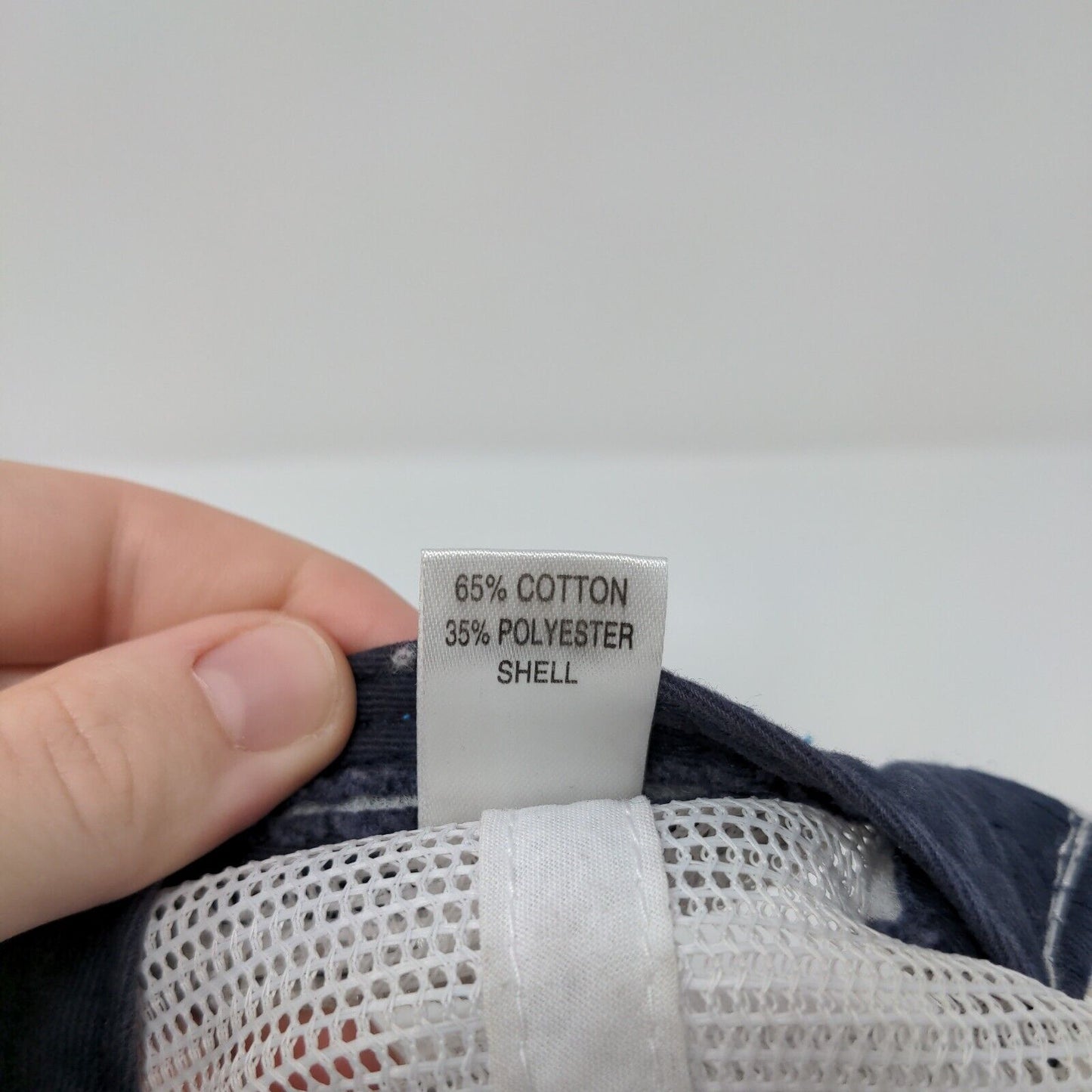 Costa Del Mar Snapback Trucker Hat Blue OSFA Mesh Back Fish Colorblock