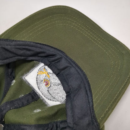 Goshawk Society Inc Embroidered Patch Green One Size Baseball Cap Hat Bird