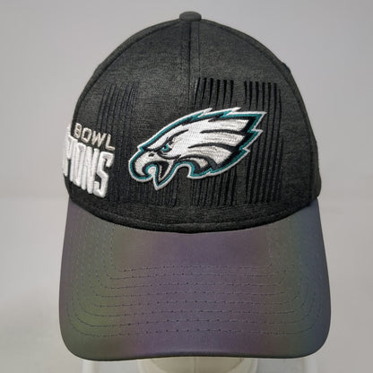 New Era Philadelphia Eagles NFL Gray One Size Hat Super Bowl LII Champions Cap