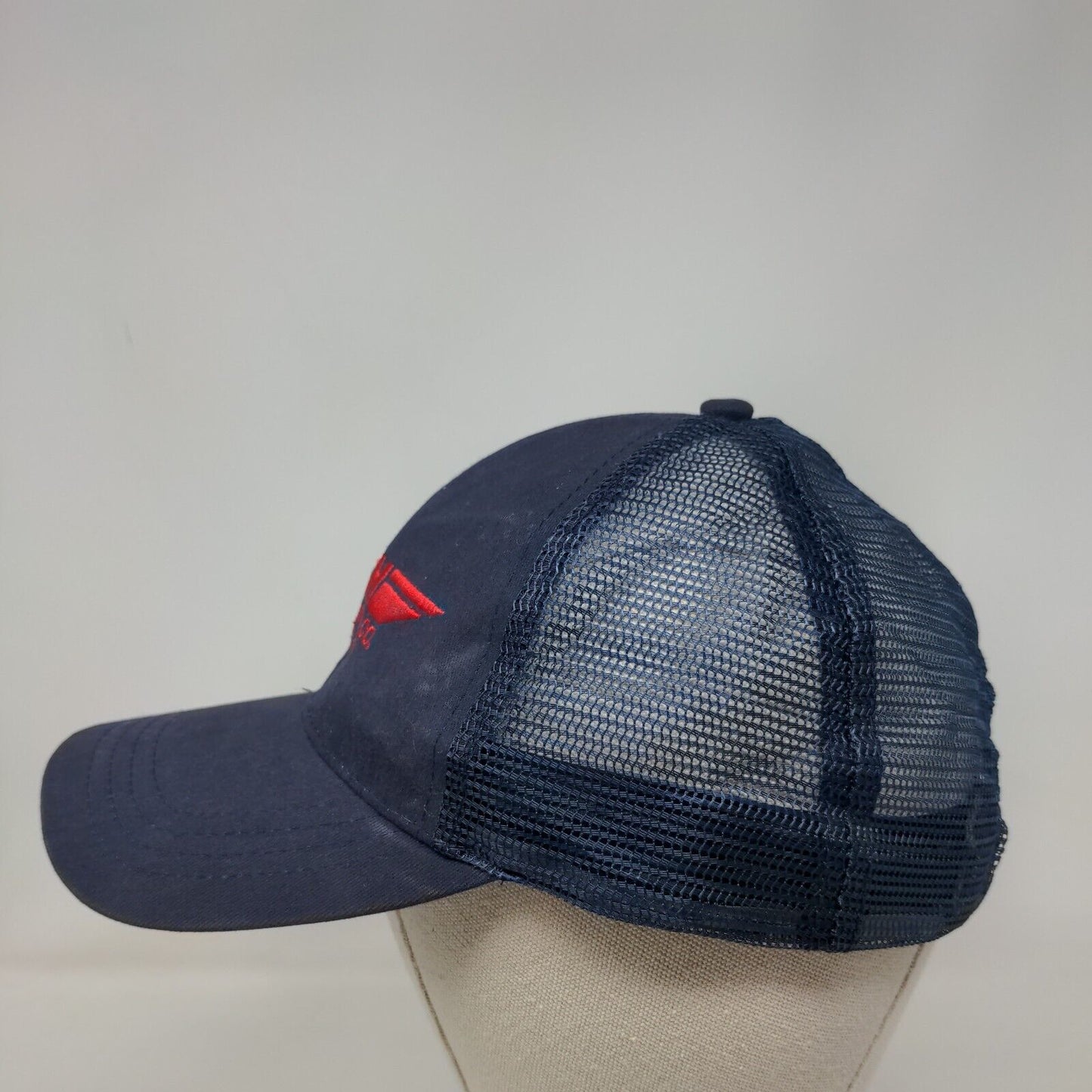 MCH Transportation Co. Jackson MS Blue OSFA Embroidered Mesh Back 6 Panel