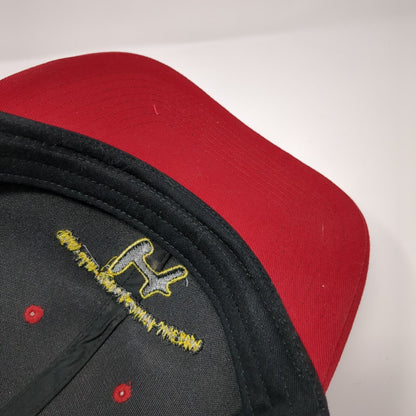 Holland Fam-Jam Sonoma County Snapback Trucker Hat Red OSFA Mesh Back