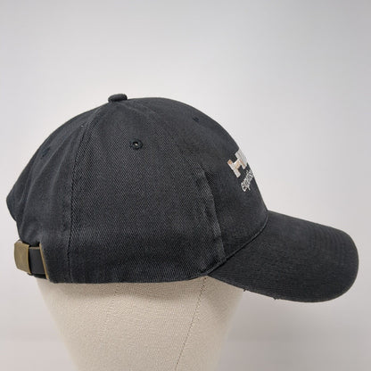 Hilti Expertise In Every Case Slideback Hat Black One Size Leather Strap