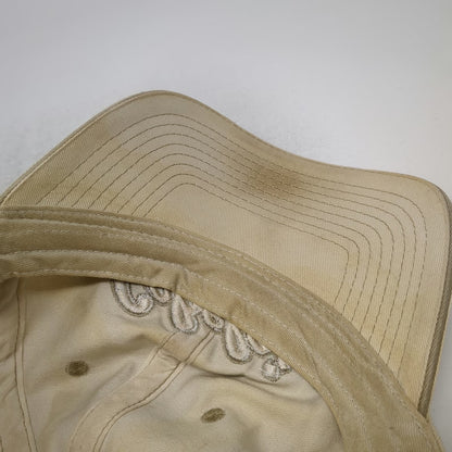 Cabela's Baseball Cap Beige One Size World's Foremost Outfitter Slideback Hat