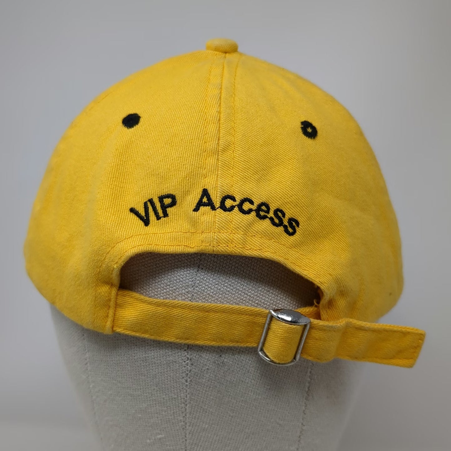Touchstone NASCAR Official Member VIP Access Yellow One Size Baseball Cap Hat