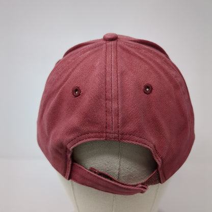 Auffenberg of Carbondale Strapback Hat Red One Size Adjustable Otto