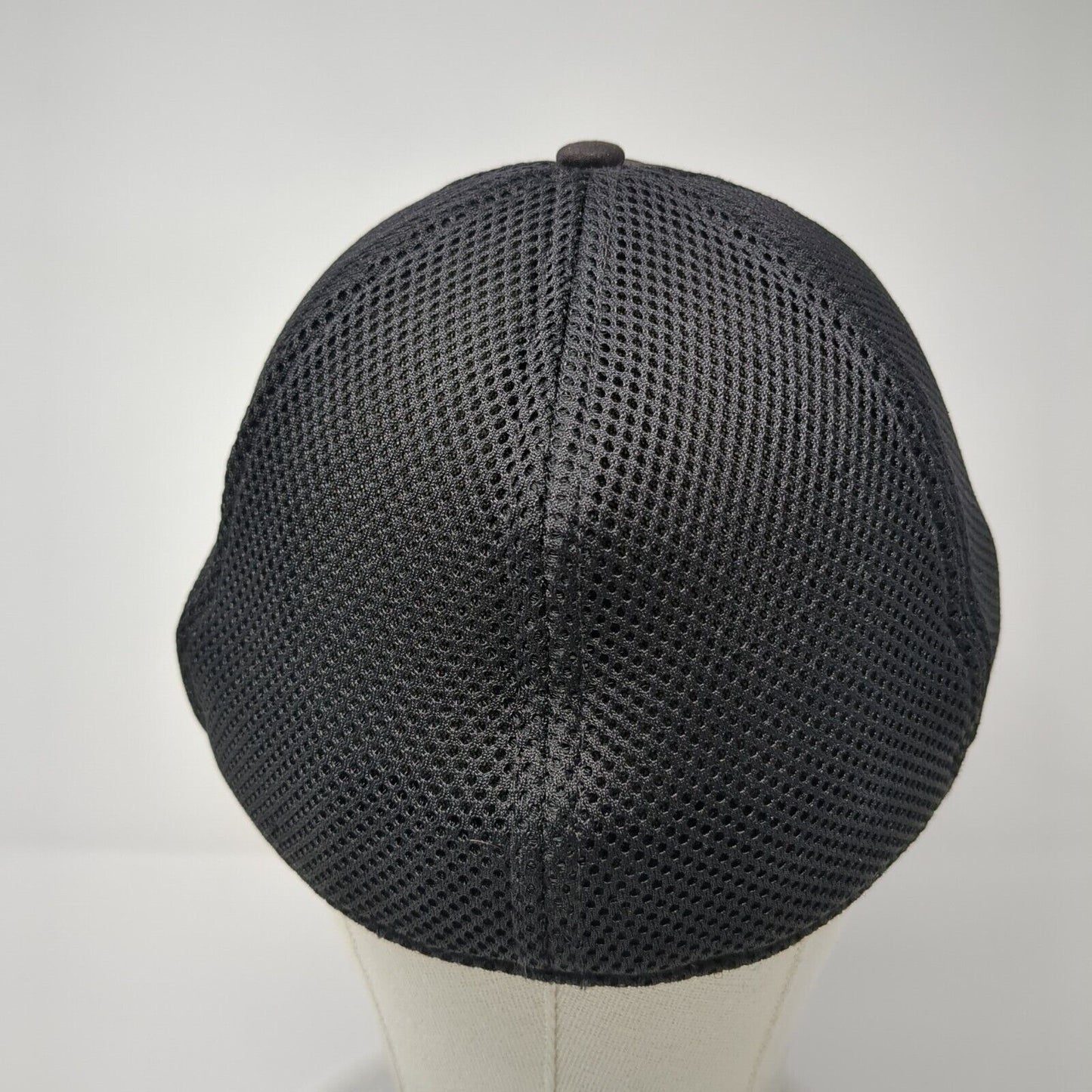Hillcrest Est. 1940 Fitted Trucker Golf Hat Black L/XL Mesh Back TaylorMade
