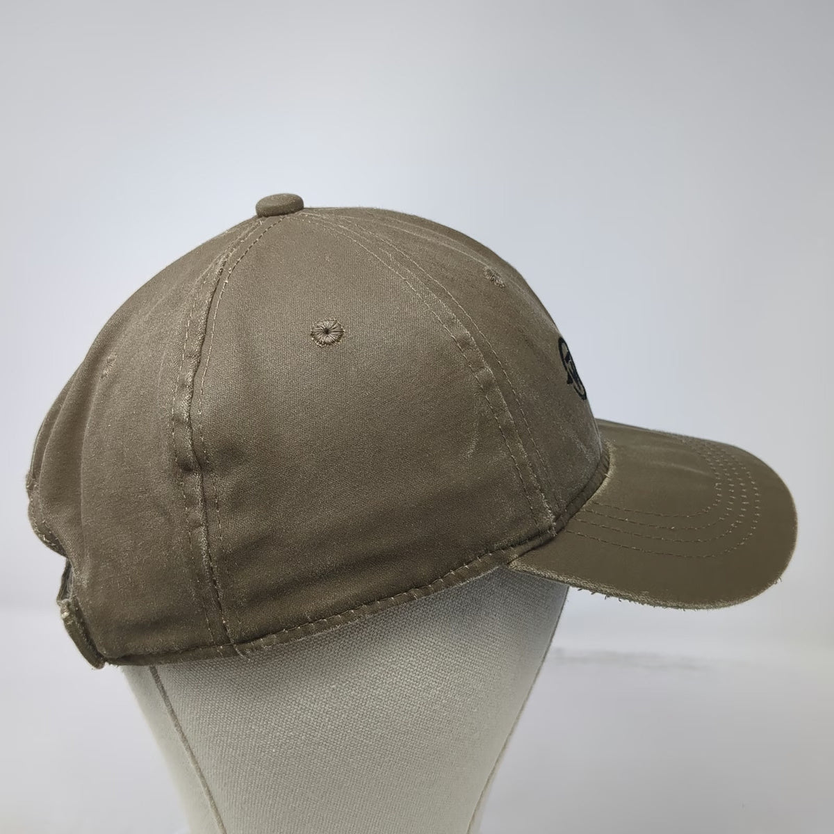 Outdoor Cap Baseball Cap Brown One Size True West Beef Distressed Relaxed hat