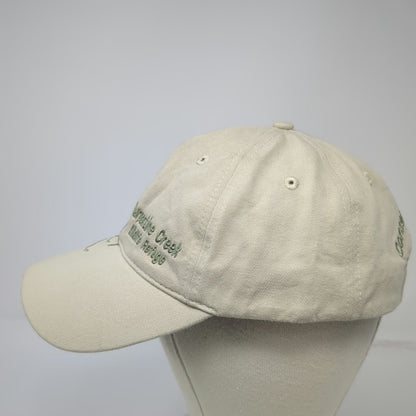 J Hats Baseball Cap Beige One Size Turpentine Creek Wildlife Refuge Tiger Hat