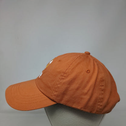 Care Slideback Hat Orange OSFM Adjustable Embroidered 6 Panel KC Caps